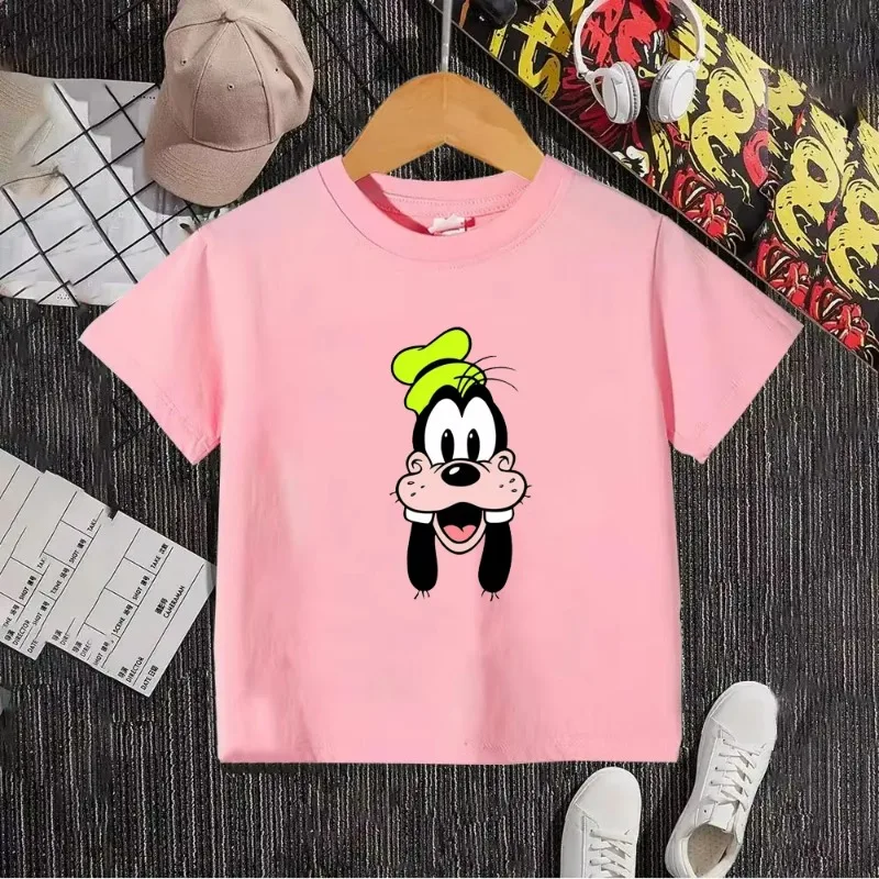 2026 جوفي جوف صيف جديد تي شيرت 100% قطن رقبة مستديرة كارتون أنيمي موضة مطبوعة للأطفال ملابس الشارع #4