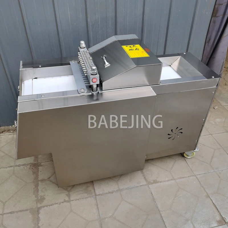 

Fully Automatic Commercial Desktop Bone Sawing Machine, Electric Frozen Fish Rib Cutting Machine, High-Power