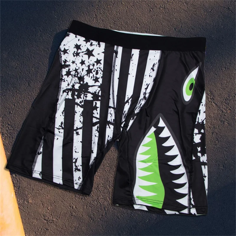 

5Pcs Men Underwear Boxers Print Man Panties Lingerie Men Underpants Boxershorts Trunks Plus Size Breathable Seamless Men's Boxer