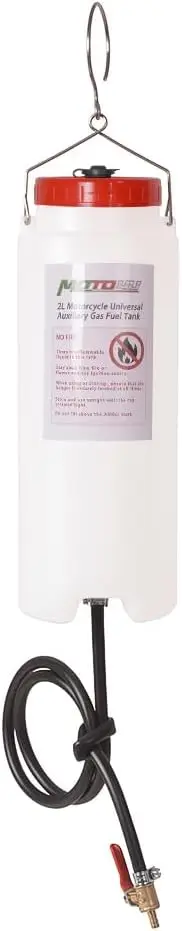 

Универсальный комплект вспомогательного топливного бака для мотоцикла объемом 2 л со шлангом, клапаном и крышкой вентиляционного отверстия