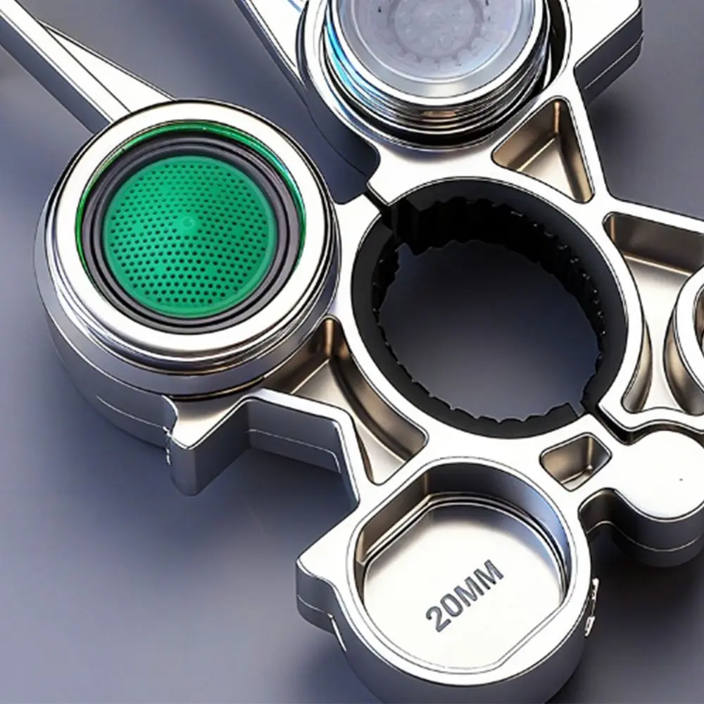 

12in 1 Faucet Aerator Wrench Labor Saving Home Repair Water Pipe Wrench Portable Plumbing Sink Plumbing Spanner Sink Bathroom