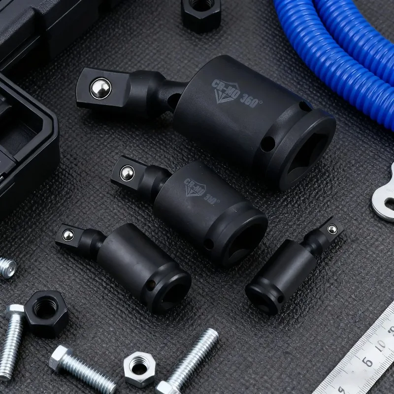 3PCS Heavy Duty Impact Socket Adapter 1/4 3/8 1/2 Inch Drive Universal Connector For Pneumatic Wrench Mechanic Tools