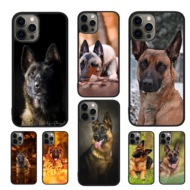 Belgian Malinois Puppy Dog Phone Case For iphone 16 15 14 11 12 13 mini Pro  XR XS MAX Plus SE coque Cover Shell