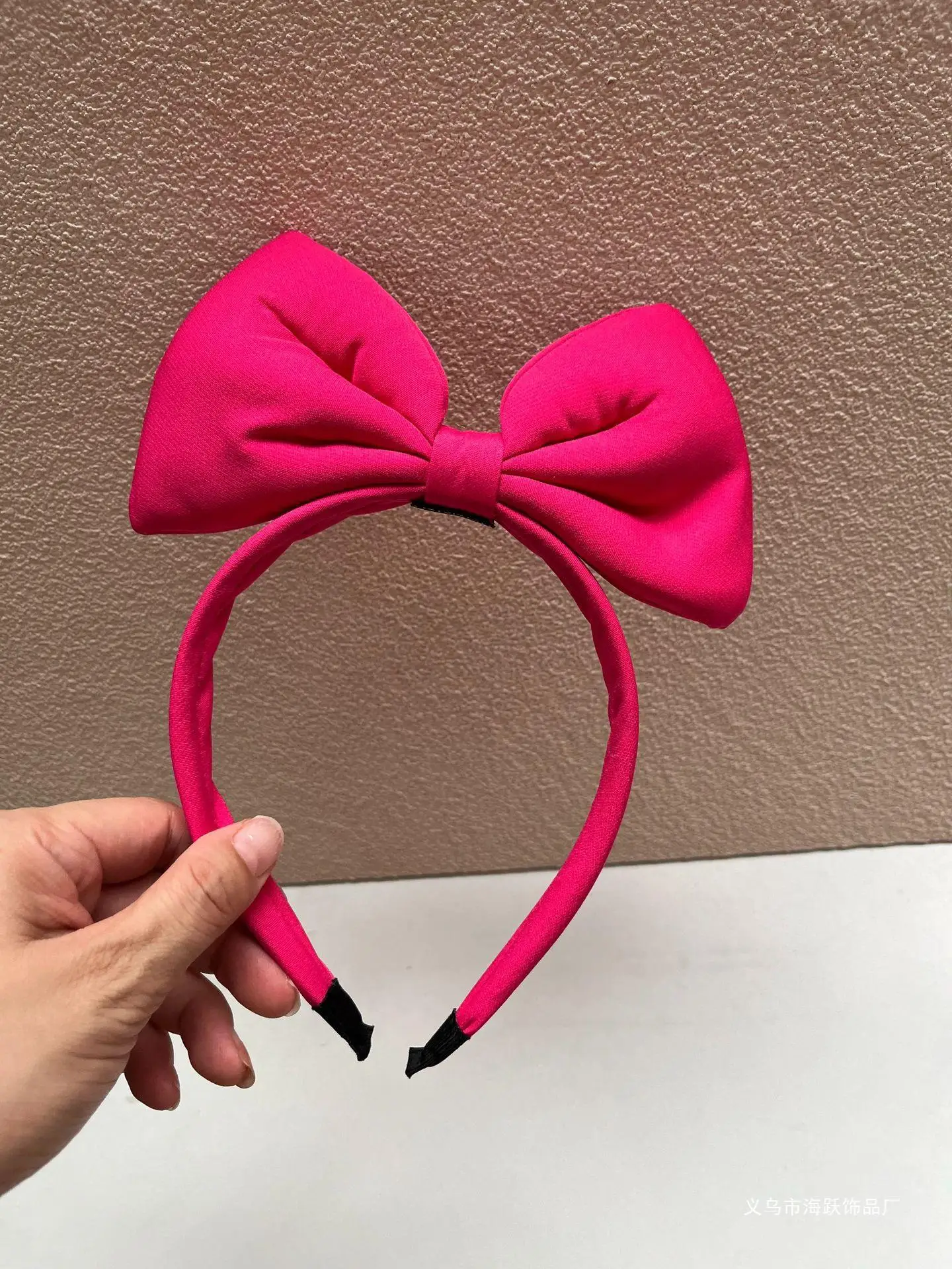 Red Black big Bow Knot Hairbands Hairpin for Women Girls Hair Accessories Hair Band Ties Headbands for Children Headdress