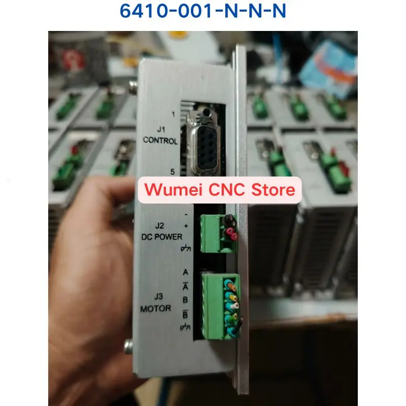 Second-hand test OK  For Pacific Scientific stepper driver 6410-001-N-N-N If You Need Other Specifications, Please Consult