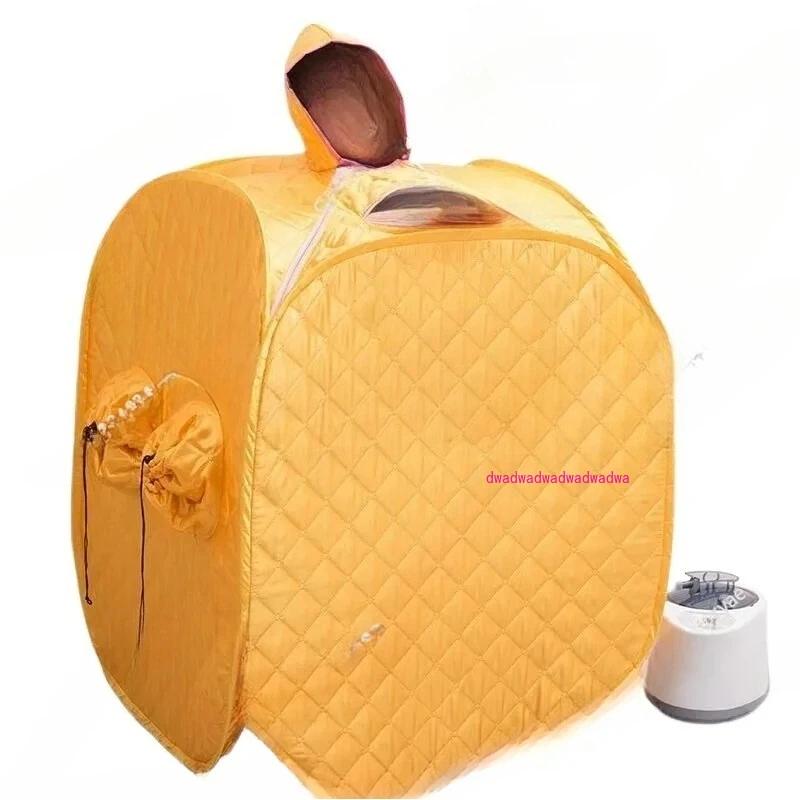 

Портативная паровая сауна для 2 человек, домашний спа с пароваркой на 2 л, пультом дистанционного управления для детоксикации