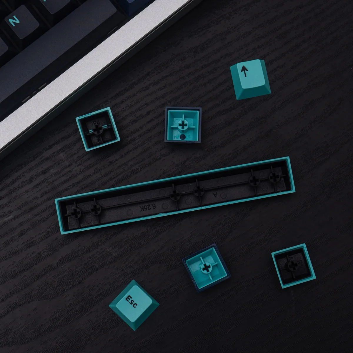 Imagem -04 - Gmk Hammerhead 173 Teclas Duplo Tiro Keycap Cereja Perfil Inglês Personalizado Personalidade Keycaps para Teclado Mecânico Gmk Pro Tm8