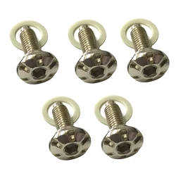 Fender Bolt Screw and Nylon Gasket Mount Kit Guard Board Bolts For Benelli bikes include TNT600 TNT300 TNT25 TRK502 TNT15 TNT125