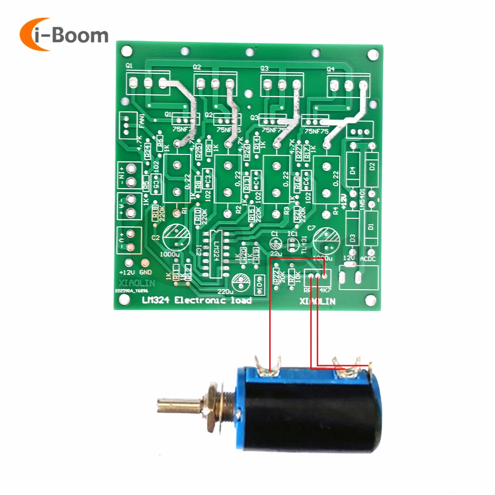 DIY Kits 15V 10A 150W Battery Capacity Tester Adjustable Constant Current Electronic Load Discharge Test Replacement