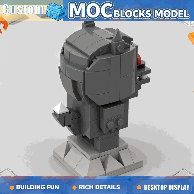 163Pcs MOC Werewolf Monster Figure Building Blocks Wolf Beast Character Model Diy Assembly Educational Creative Toy Popular Gift