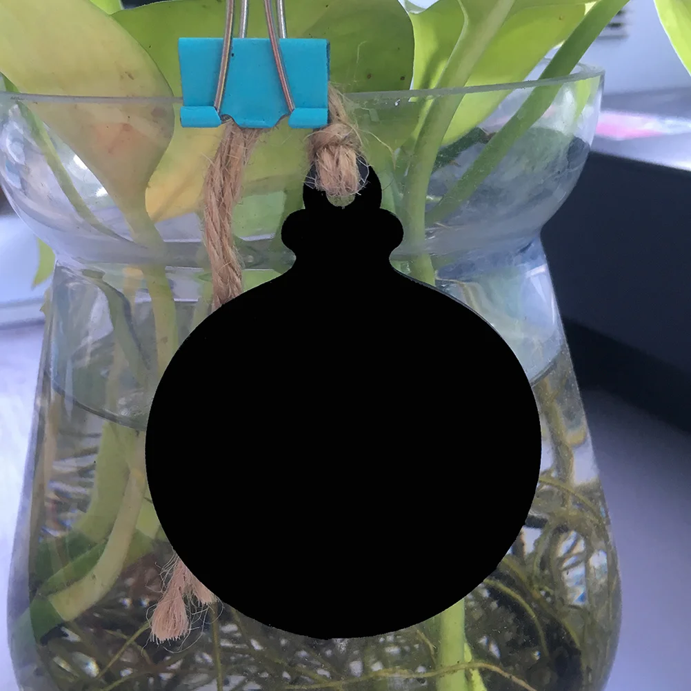 10 قطعة سبورة خشبية صغيرة على الوجهين معلقة السبورة لحفل الزفاف الحرفية تسمية رسالة سبورة خشبية صغيرة