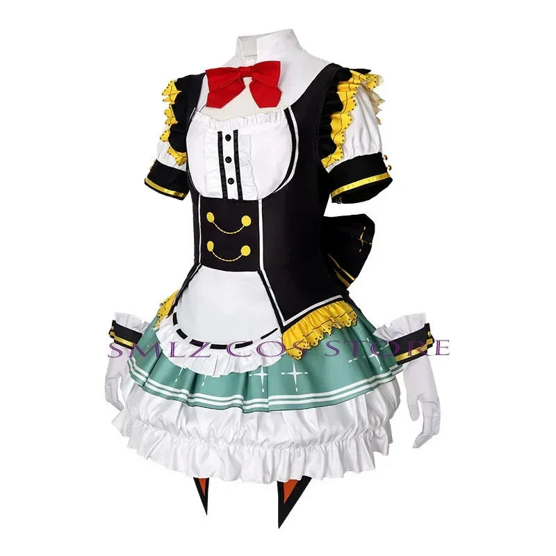 أنيمي ايري الملونة المرحلة تأثيري لعبة PJSK كاندي موموي ايري لوليتا فستان شعر مستعار مجموعة ملابس حفلات الهالوين للنساء