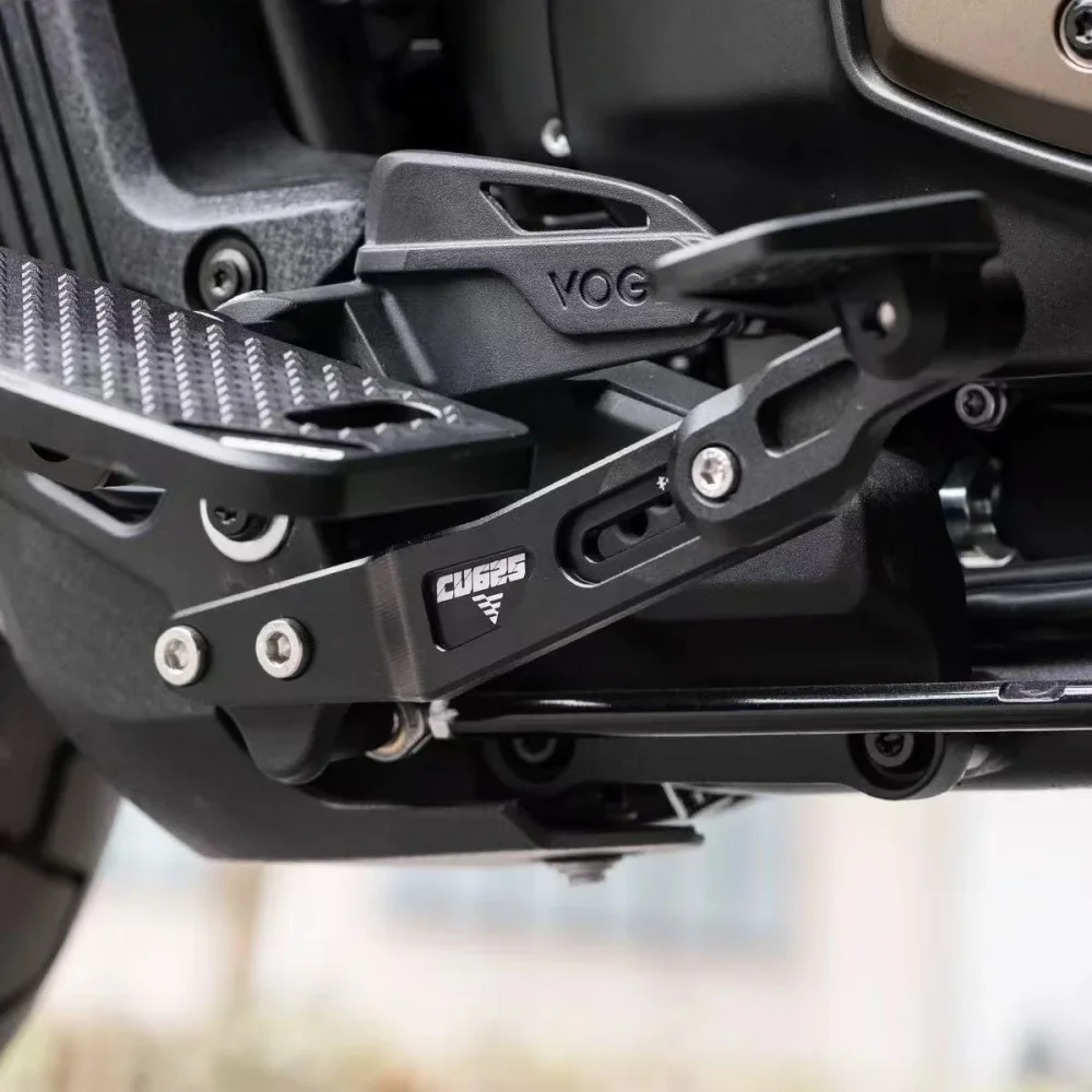【Precise Fit】Upgraded high-quality aluminum alloy CNC front and rear adjustable gear levers and brake pedals for VOGE CU625