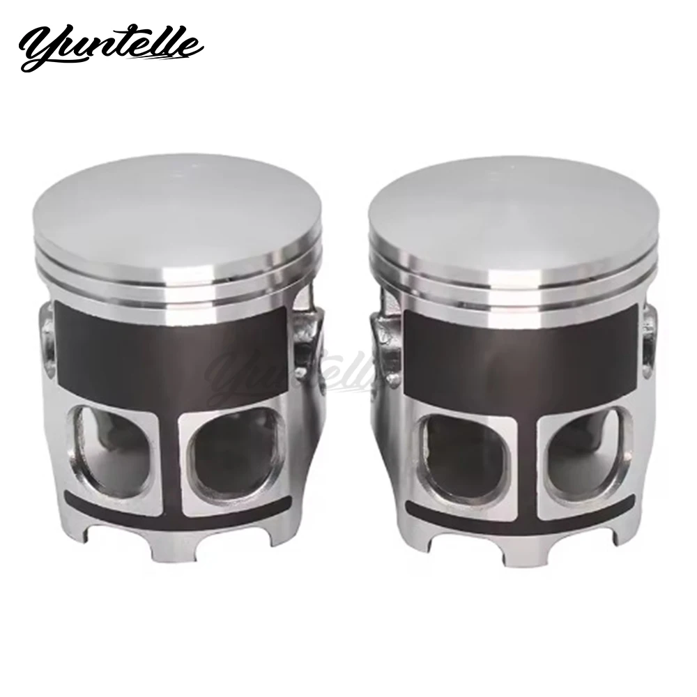 64mm Bore Engine Piston With Ring Kit For YAMAHA RD350 RD 350 1973-1975 Bike Motorcycle Accessories Piston Assembly Pin 16mm view 4