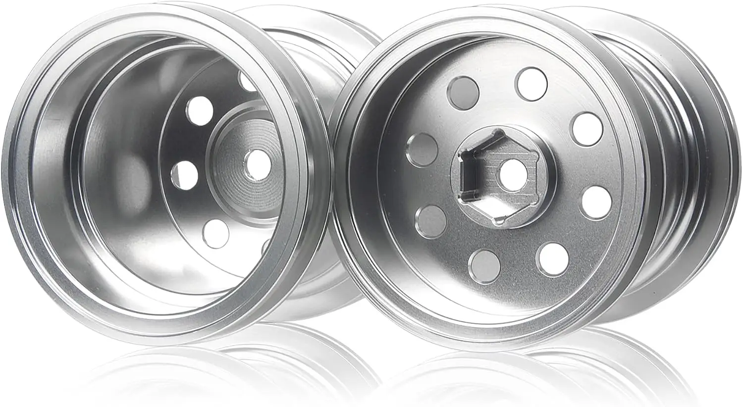 

Aluminum WR02 Wheel Hub Rims for Tamiya WR-02 / G6-01 / Konghead Automobile 1/10 RC Big Tire Model Car Upgrades Parts