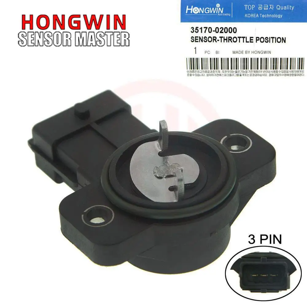 New Throttle Position Sensor Car Accessories OEM 35102-02910 For Hyundai i10 06 Kia Motor Morning Picanto 2004 2005 2006 2007