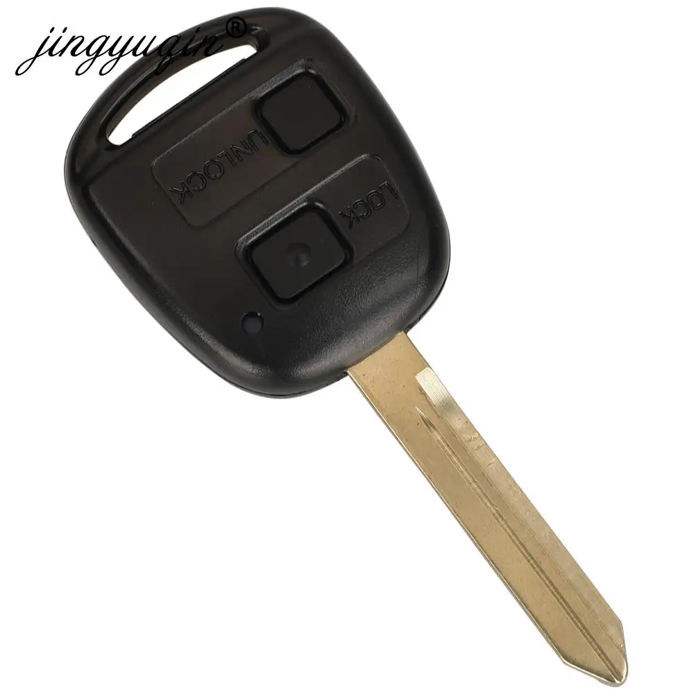 jingyuqin P/N: 89071-05010 TOY47 Remote Car Key Fob 433MHz 4C Chip for Toyota Yaris  ( 2005 - 2008 ) Avensis ( 1998 - 2008 )