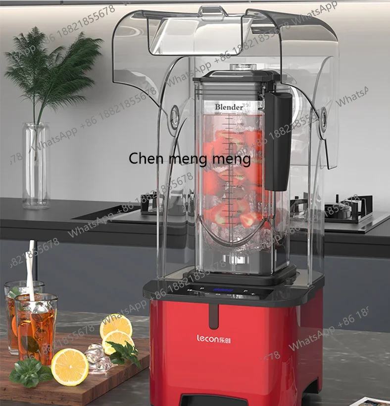 

Smoothie machine silent cover sound insulation commercial multi-functional shaved ice stirring and squeezing juice machine