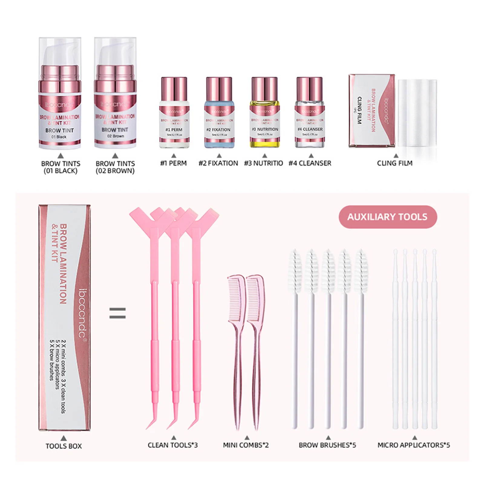眉毛ラミネーションキット 眉毛ラミネーション＆ティントキット DIY 眉毛リフティングスタイリングキット 美しい眉毛 長持ち