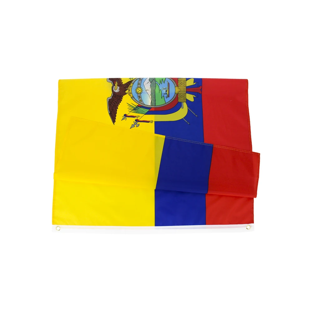 Ecuador Flag 90x150cm ECU EC Ecuador Flag Indoor Outdoor Polyester Hanging Flag