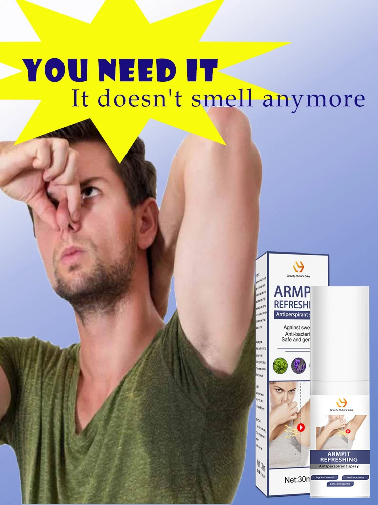 Armpit Odor Remover Woman For Strong Sweat Body Odor Anti Sweating Deodorant For Men Antiperspirant Long Lasting Underarm