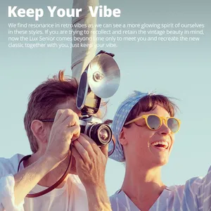 Godox GN14 Lux Senior Lampu Kilat Kamera Retro 7 Tingkat Speedlite Universal untuk Kamera Fotografi Canon Sony Nikon Fuji Olympus 8 flash retro penjualan terbaik - №