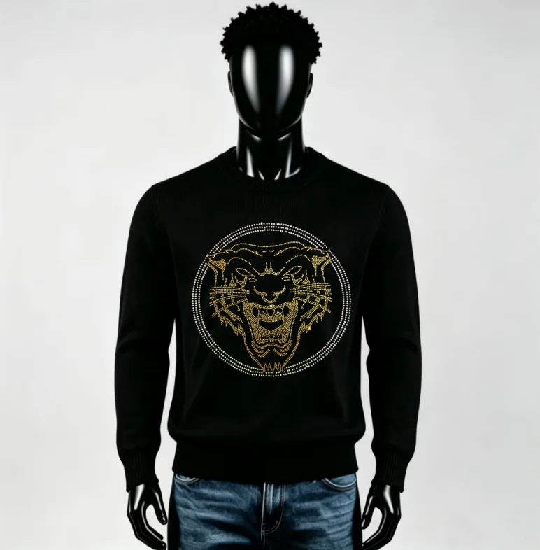 Winter Streetwear Pullover for Men Designer Brand Sweatshirt Fashion Daily Tops