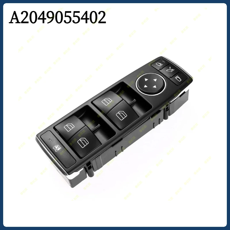 

A2049055402 Кнопка главного переключателя стеклоподъемника спереди со стороны водителя для Benz C230 C300 E350 E63 W212 E-Class W204 C117 G500 G550 C2