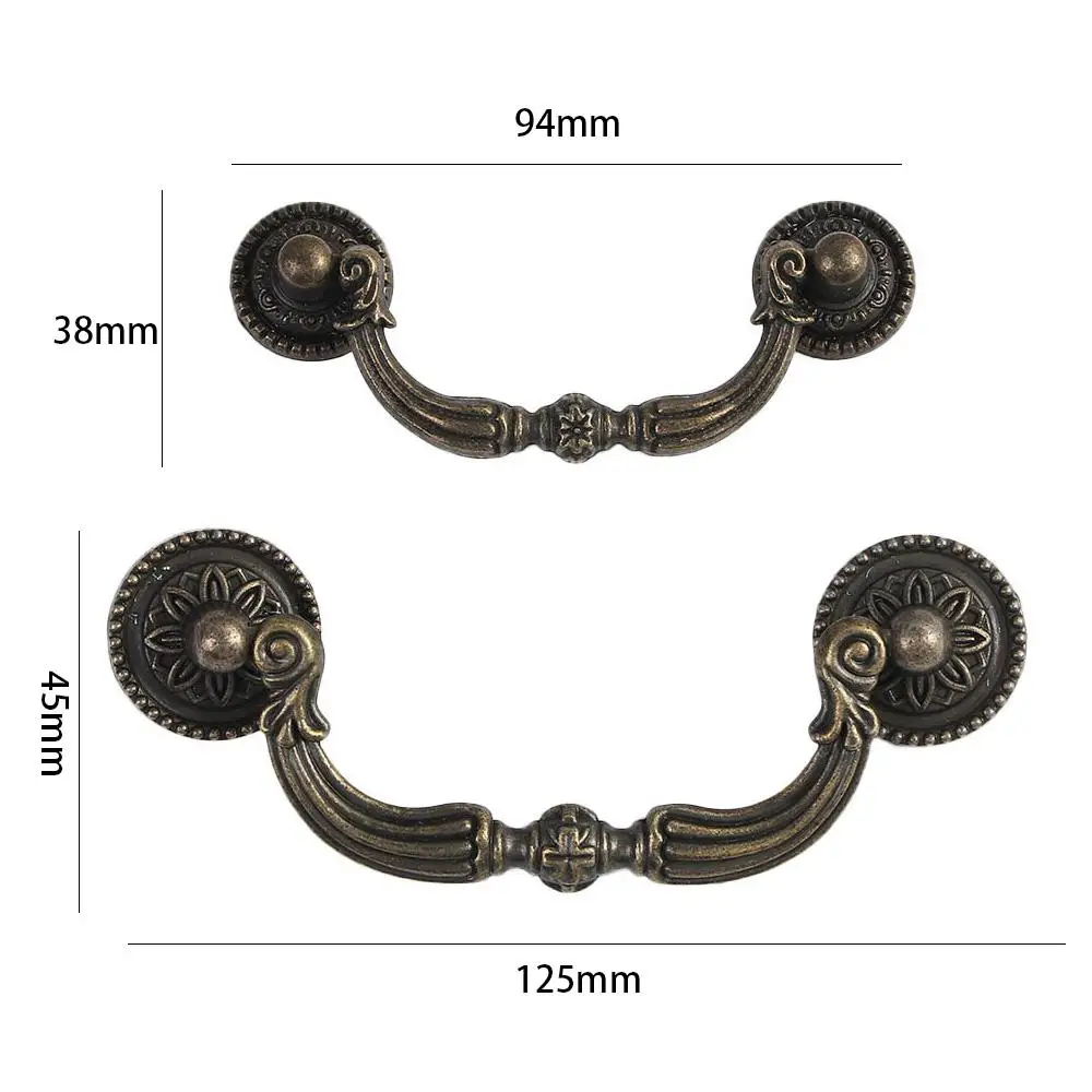 Dekorative Vintage Holzkiste zieht Griffe Kommode für Schubladen möbel Griffe Schubladen knöpfe Schrank knöpfe Türgriff