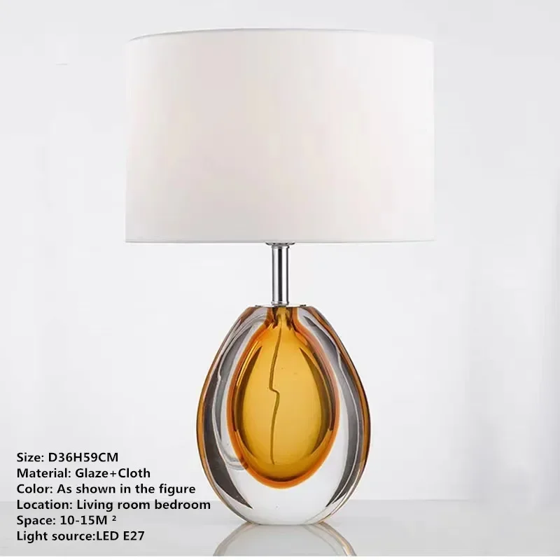 GISELLE الشمال الحديثة الصقيل الجدول مصباح الفن المألوف غرفة المعيشة غرفة نوم فندق LED شخصية الأصالة مكتب الخفيفة