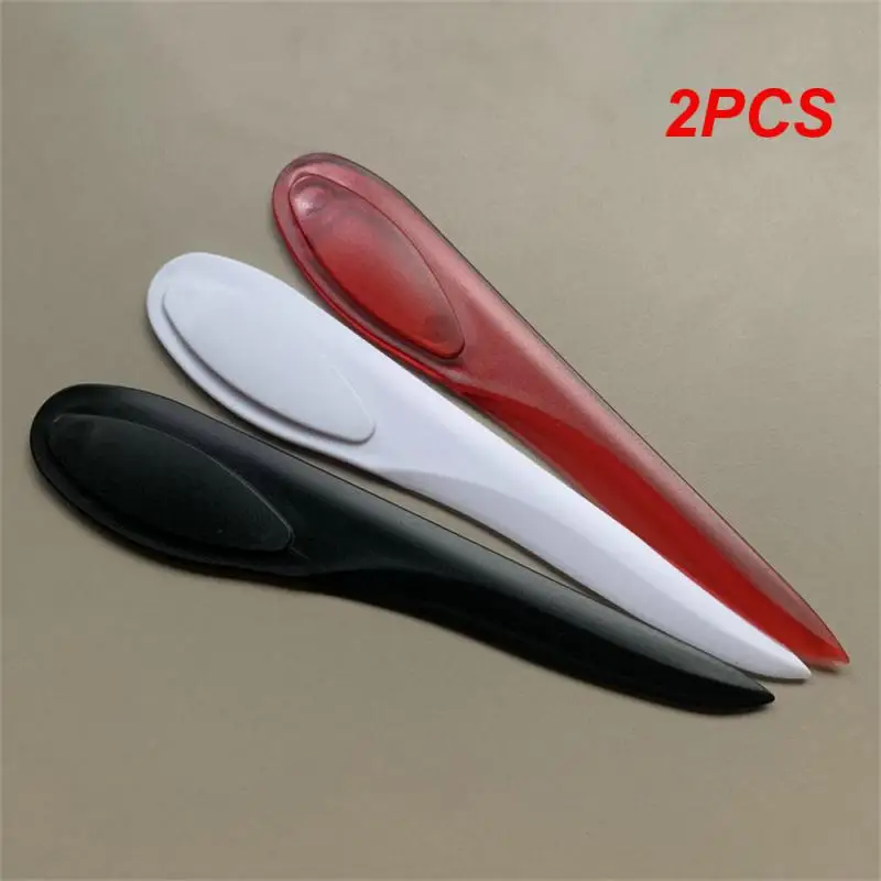 2PCS Mark Presser Quilting Long Handle Colorful Office School Supplies Seam Creaser Point Tuner