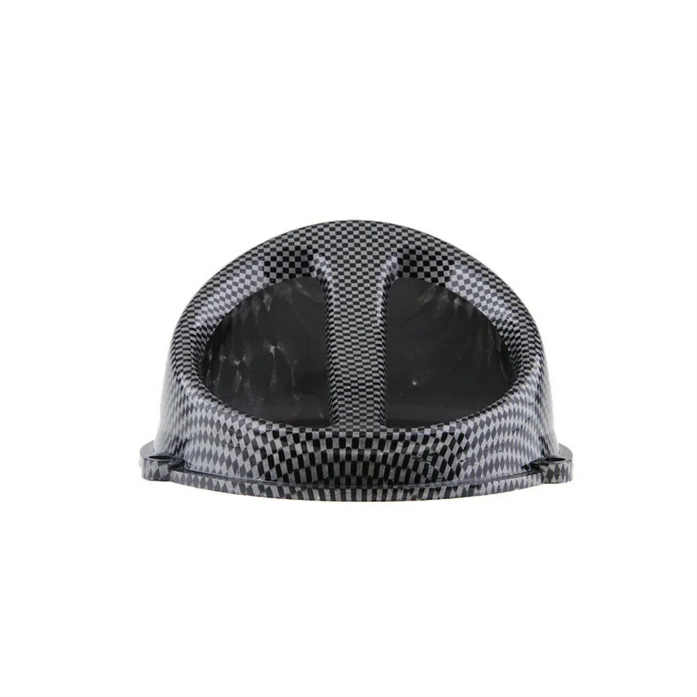 

Carbon Fiber For Motorcycle Air Scoop Fan Cover Cap Easy To Install Fits All 50cc GY6 Scooters And For Motorcycles