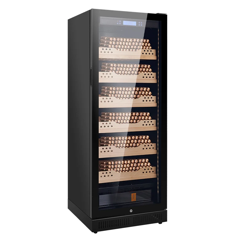 Professional 320L Cigar Humidor Cooler Cedar Wood Cigar Humidor Cabinet