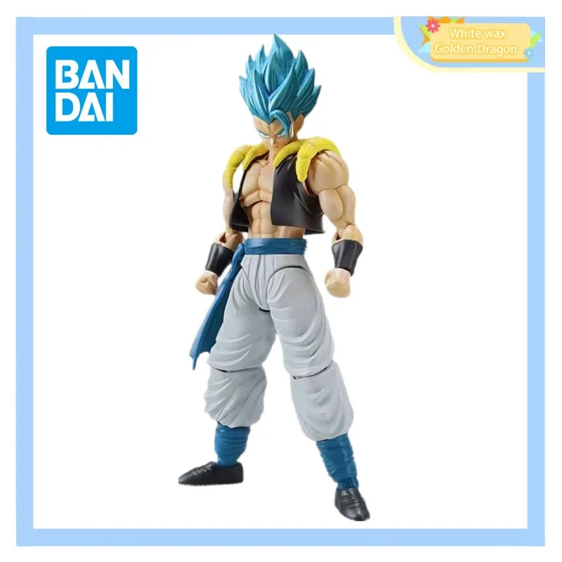 

In Stock Bandai Figure-rise assembled model Dragon Ball Super Super Saiyan Blue Hair Gogeta Collectible Decoration