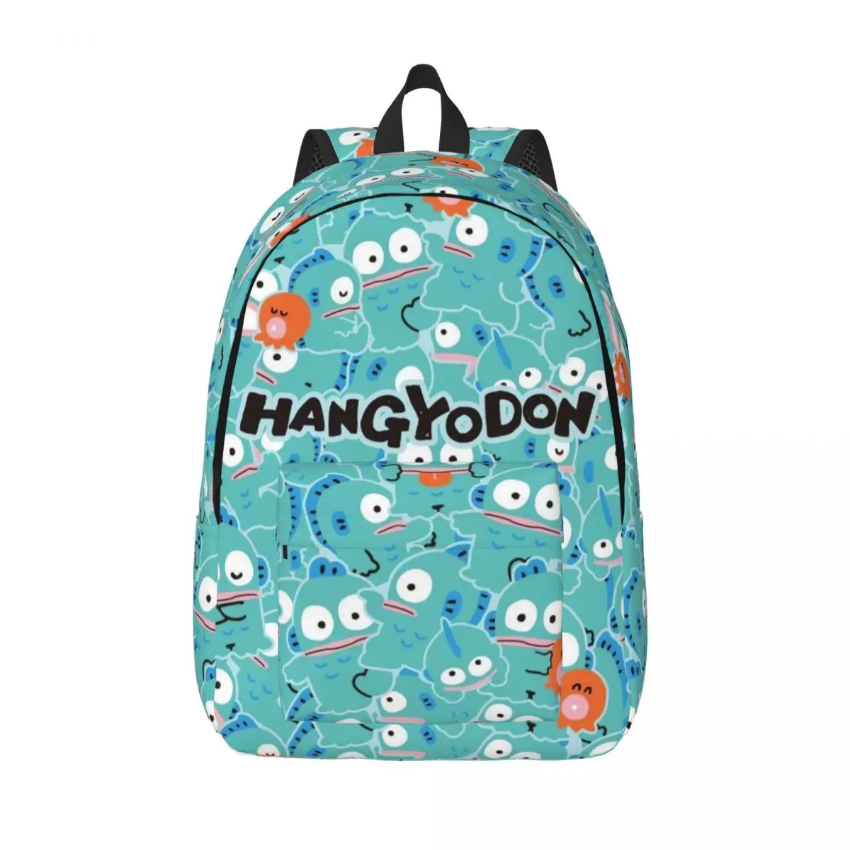 

Рюкзак Kawaii Hangyodon с героями мультфильмов для мальчиков и девочек, детские школьные сумки для книг, холщовый рюкзак для дошкольников, начальная спортивная сумка
