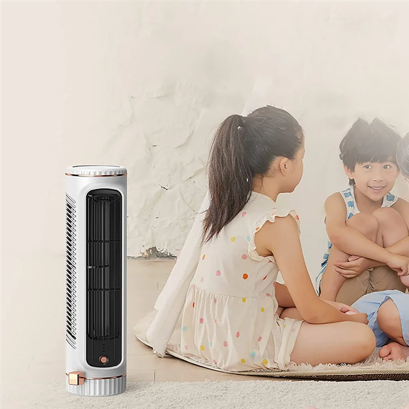 Portable Automatic Remote Air Conditioner, USB Personal Air Conditioner Mini Conditioner with 3-Speed Electric Fan Green