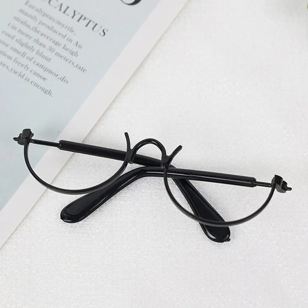 Tendenza 20 cm Occhiali di plastica Cani Gatti Animali domestici Occhiali Multi Colore Puntelli per foto Occhiali a mezza montatura Bambole idol