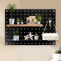Pegboard Panel Wall Pegboard Panel Tool Ganizer Garage Storage Rack Workshop Home Ganization Solutions Large Perforated Board
