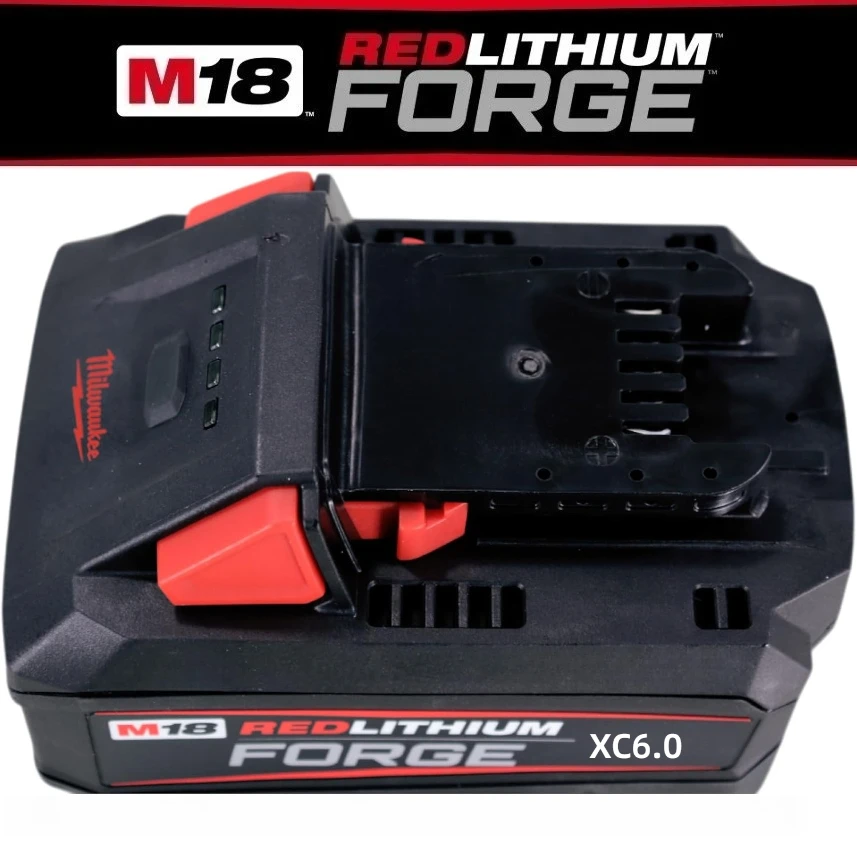 

Milwaukee Battery M18 18V 6.0Ah 8.0Ah Replacement Lithium Battery for Milwaukee M18 48-11-1815 48-11-1850 2604-22 Battery