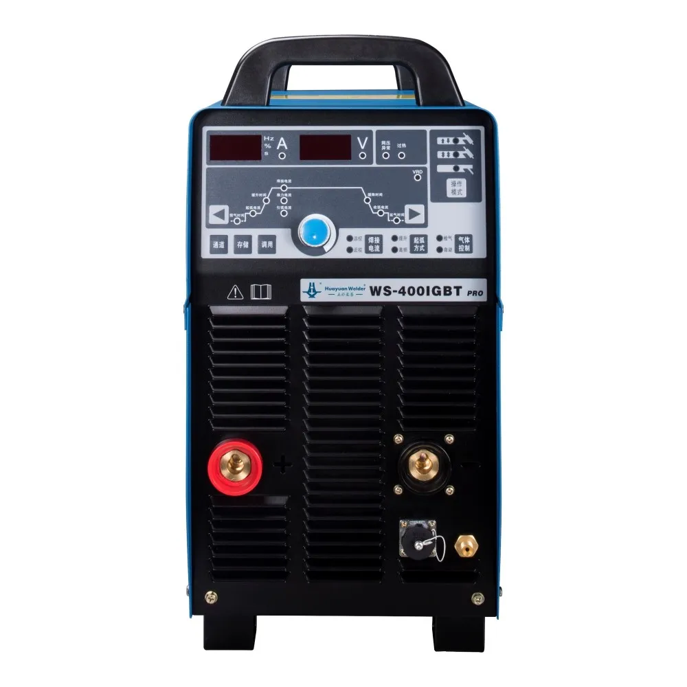 أفضل جودة WS-400IGBT Pro TIG لحام تيار مستمر العاكس IGBT ثلاث مراحل آلة لحام قوس الأرجون MMA لحام