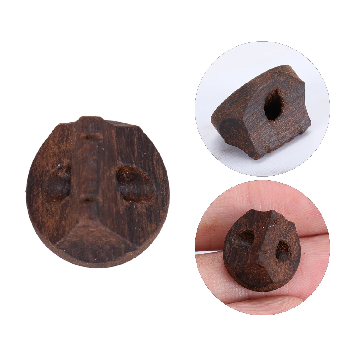 

Natural Rosewood Erhu Bridge Chinese Musical Instrument Parts Wooden Erhu Accessories High Quality Replacement Kit
