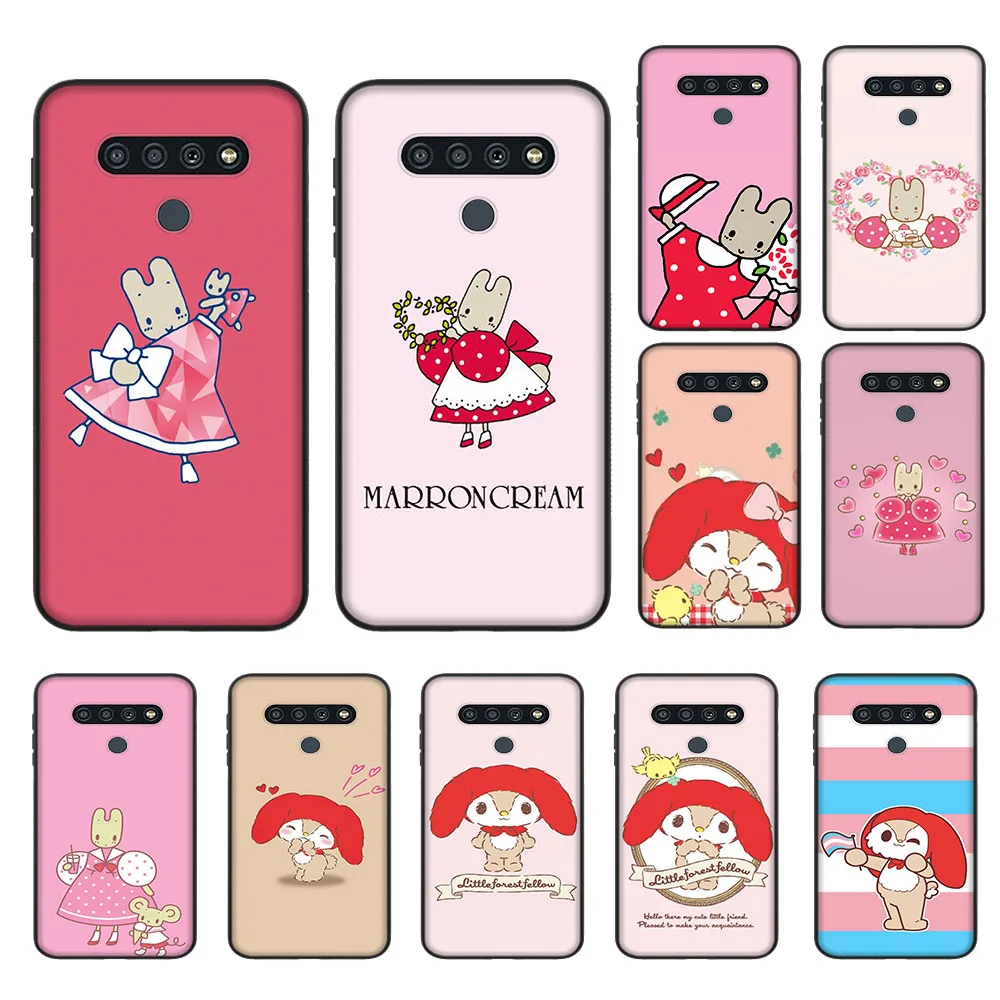 Littleforestfellow Marron Cream Cover for OPPO Reno 7 Pro 6 5 5Z 5F 4 4F 4Z 2Z 2F Lite Black Phone Case