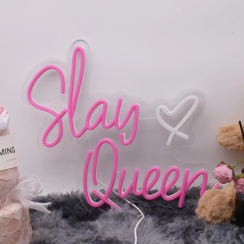 Рисунок 6 - Slay Queen Неоновая вывеска Розовые
