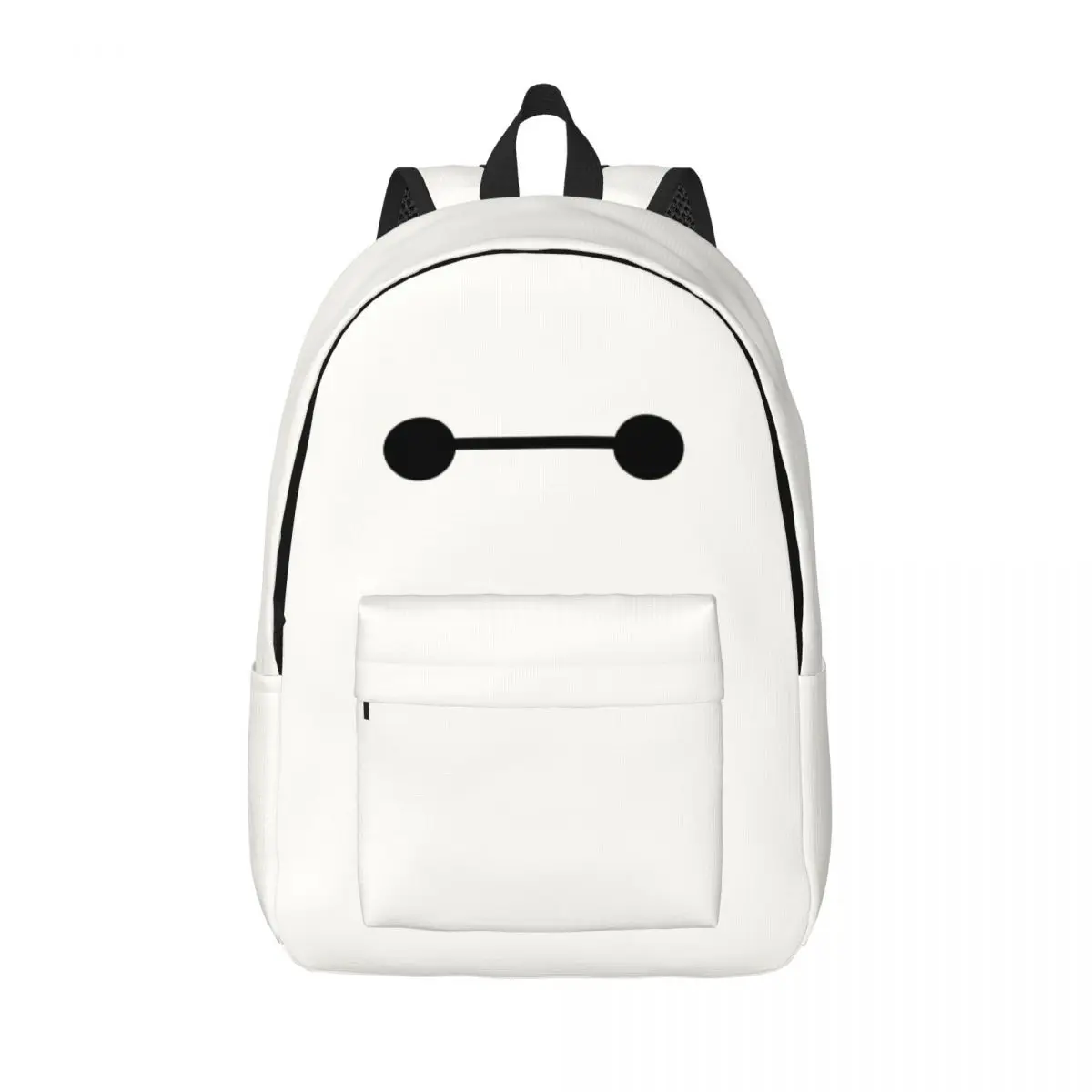 Schoolbag Baymax Zipper Closure Disney Big Hero Unisex Back To School Gift Dual-Use Laptop Bag Weekend Picnic