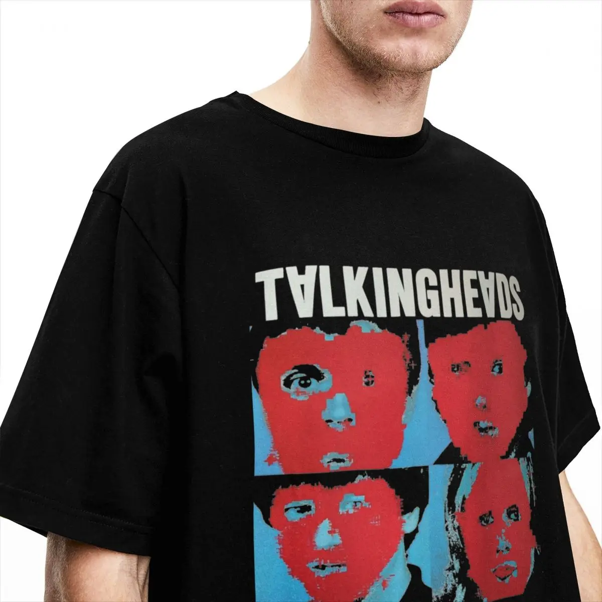 Rock Talking Heads Remain In Light Band Men Women T Shirts Merch Funny Tee Shirt T-Shirts Cotton Adult Tops