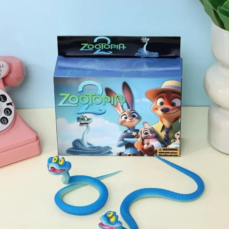 2026 Zootopia2 Gairui ثعبان الرسوم المتحركة الطرفية ٪ نموذج كرتوني مشترك ~ شخصية متحركة/زينة لعبة للأولاد هدية العيد # #1