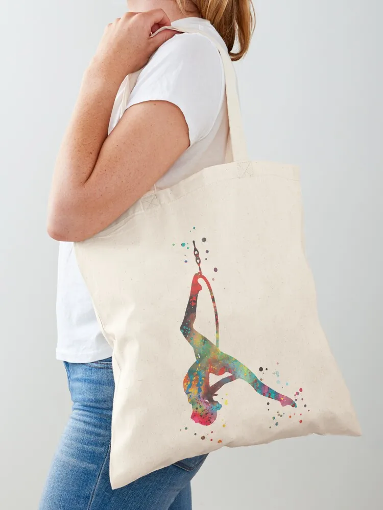 Aerial hoop-lyra Tote Bag shopping trolley bag Women's bag Canvas Tote