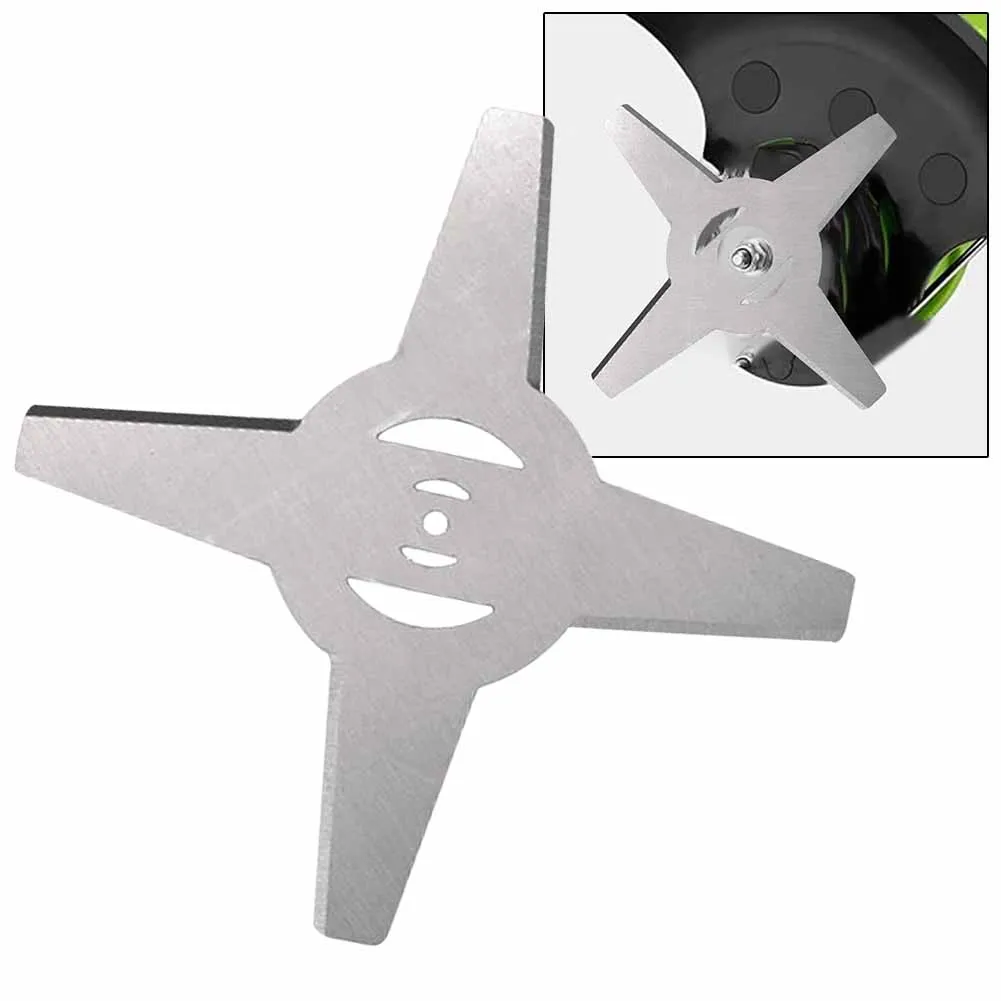 150mm metallo Grass String Trimmer Head Blade sostituzione tosaerba lame per seghe raccordi accessori per elettroutensili da giardino elettrici