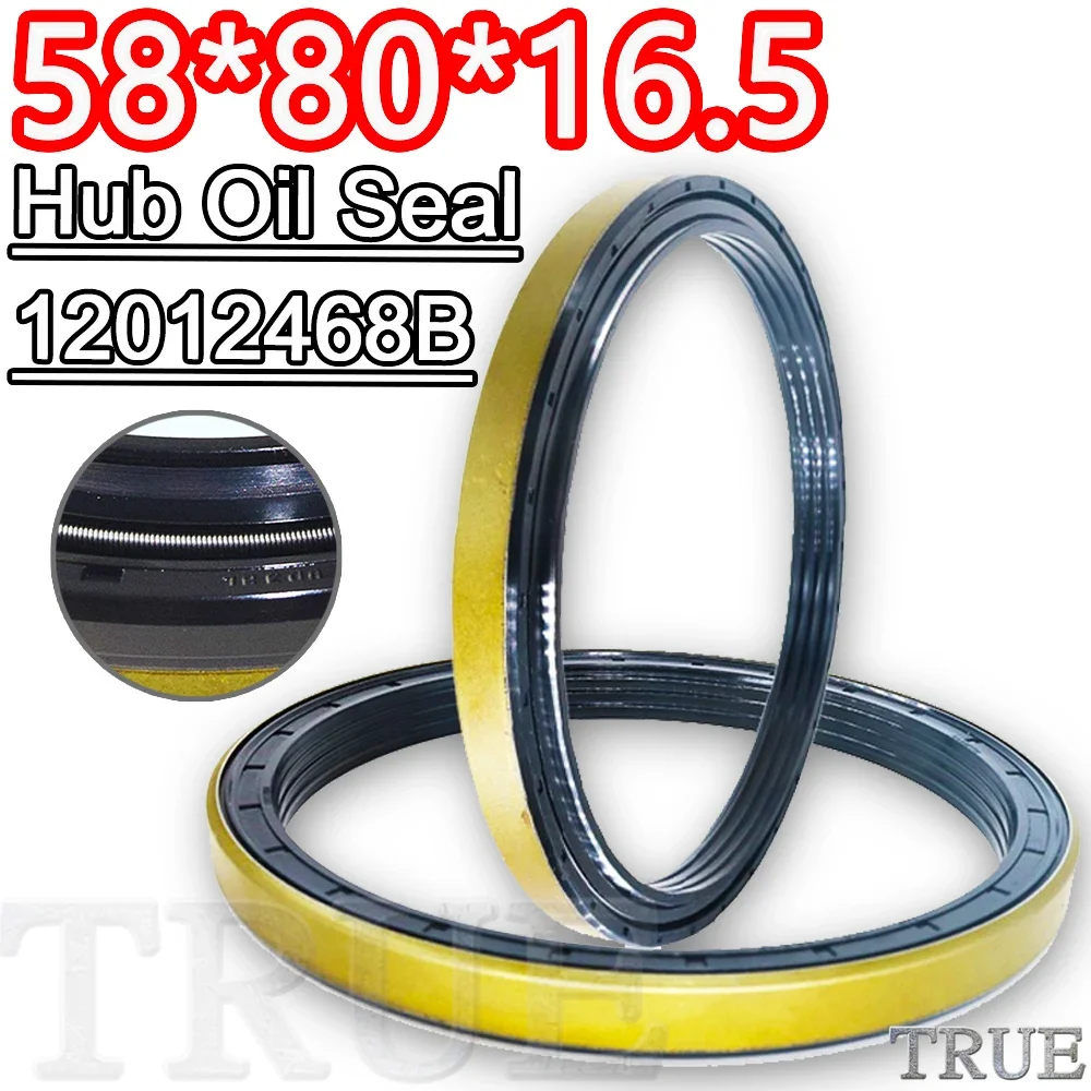 

Hub Oil Seal 58*80*16.5 For Tractor Cat Shaft Cassette Sealing Combined 58X80X16.5 19034355B 12012468B 19034355 12012468 Fix