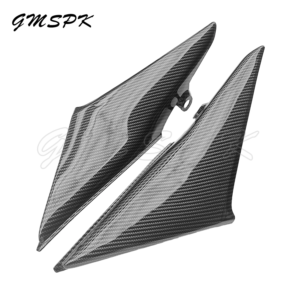 Motorcycle Gas Tank Side Panel Cover Carbon Fiber Pattern Fairing Cowl Fit for Honda CBR600RR CBR600 RR CBR 600 RR F5 2003 2004